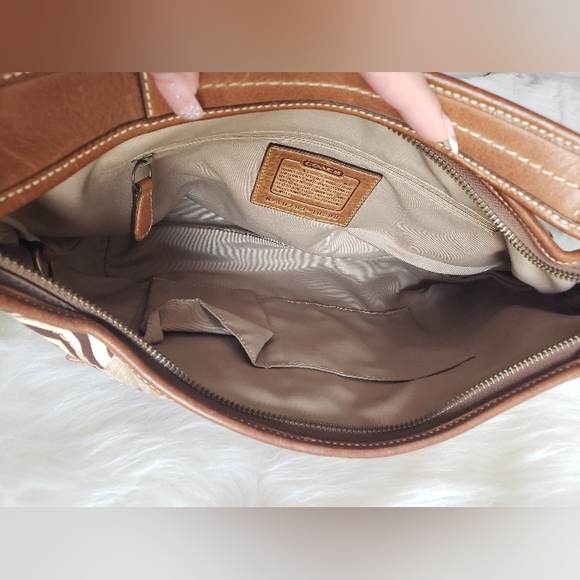 Vintage Multi Pattern Coach Patchwork Handbag Purse - Picture 5 of 13